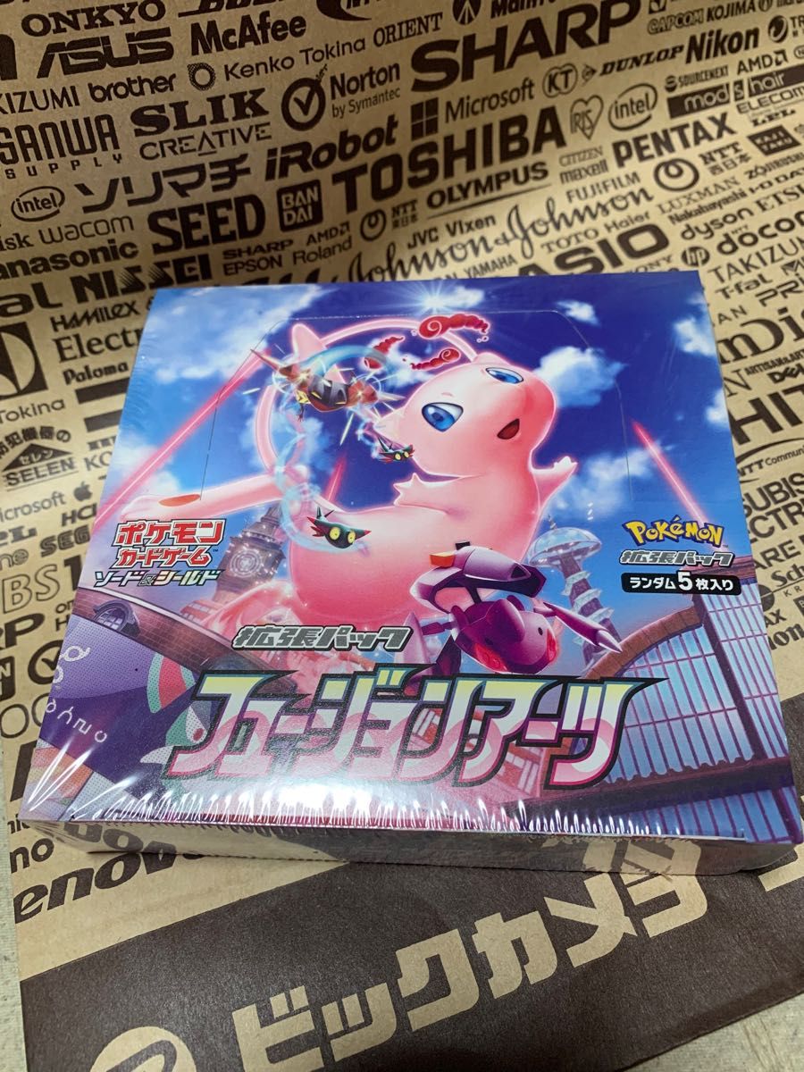 ポケモンカードゲーム フュージョンアーツ 未開封品 シュリンク 付き