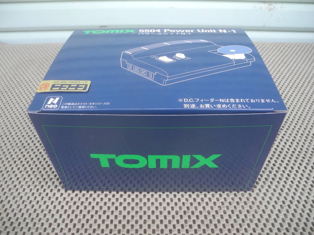 【新品未開封】TOMIX 5504Power Unit 鉄道模型用品 パワーユニット_画像1