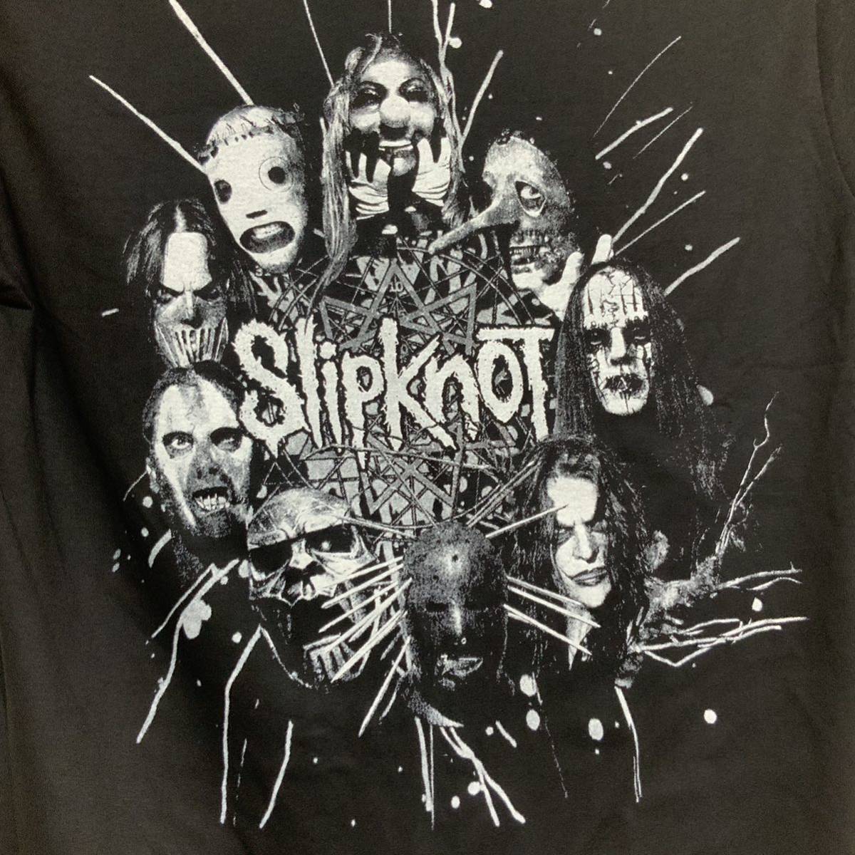 スリップノット Tシャツ　Lサイズ　Slipknot ② ロックバンド　半袖