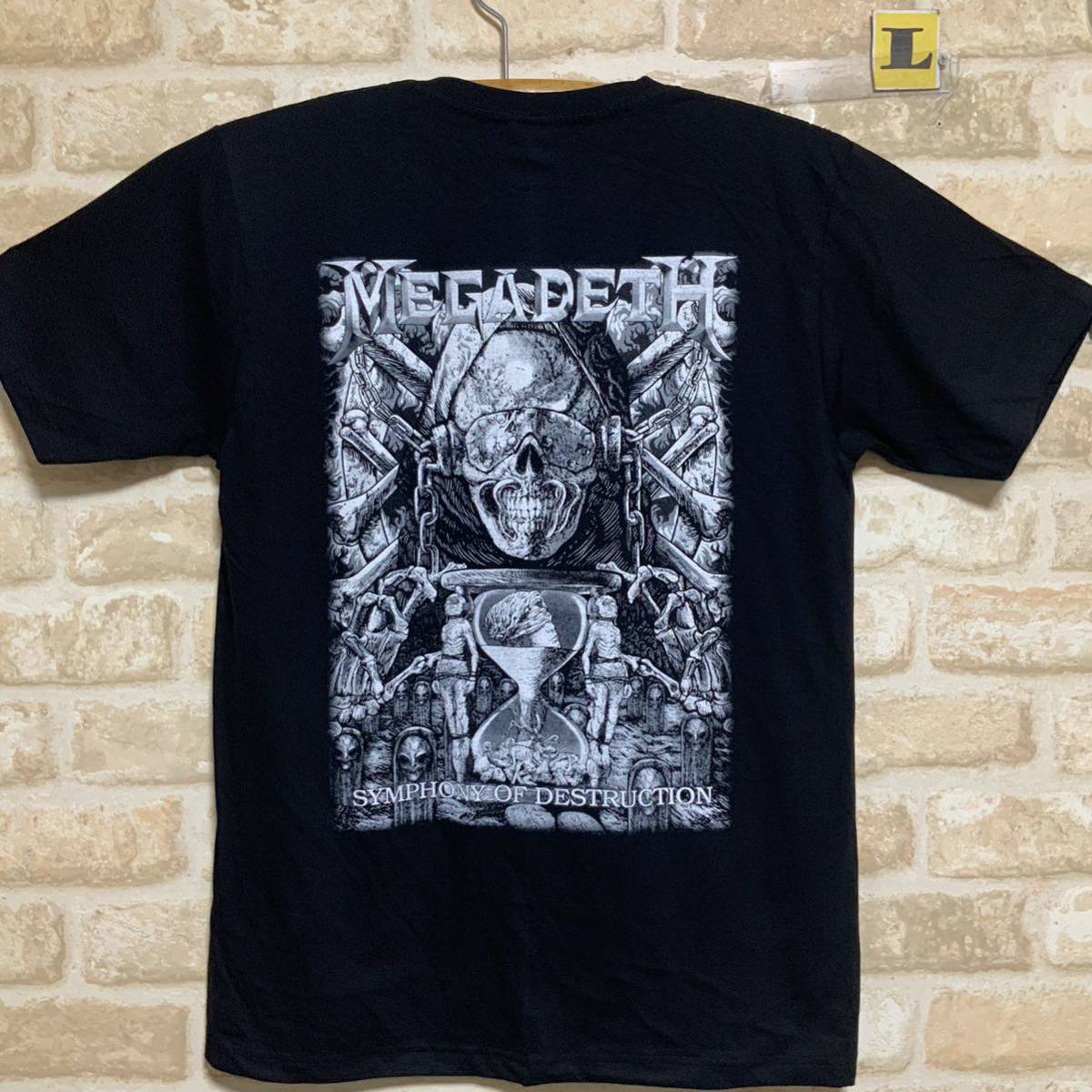 メガデス　Tシャツ　Lサイズ　Megadeth ② ロックバンド　半袖_画像3