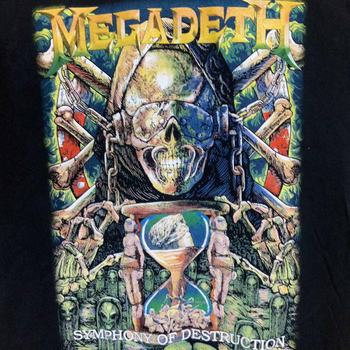 メガデス　Tシャツ　Lサイズ　Megadeth ② ロックバンド　半袖_画像2