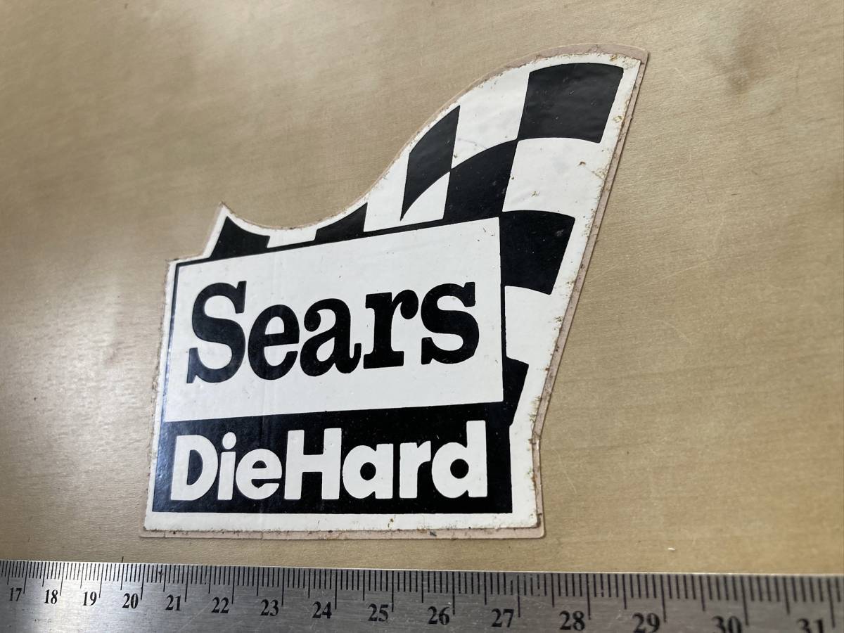 Sears DieHard シアーズ　ダイハード　バッテリー デカール　ステッカー　ガレージ　世田谷ベース_画像3