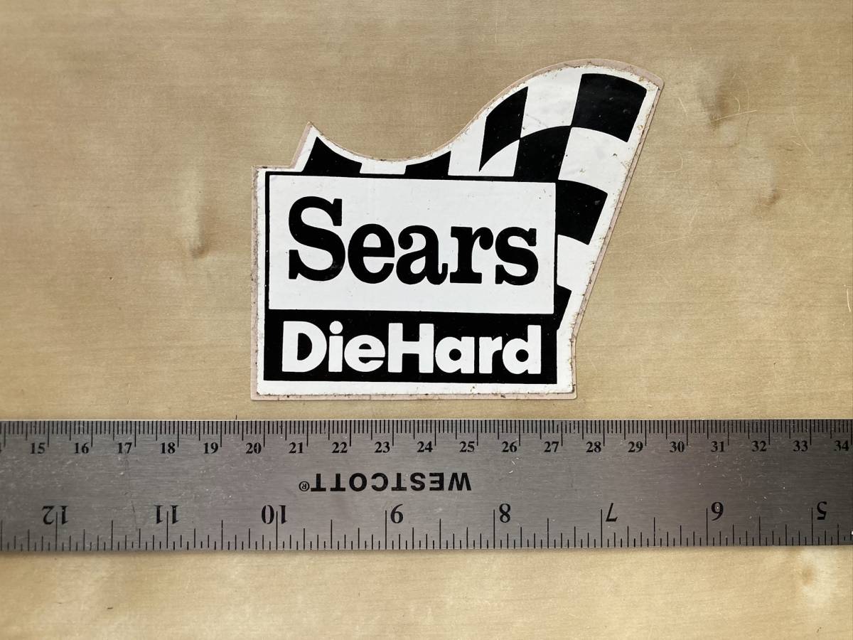Sears DieHard シアーズ　ダイハード　バッテリー デカール　ステッカー　ガレージ　世田谷ベース_画像1