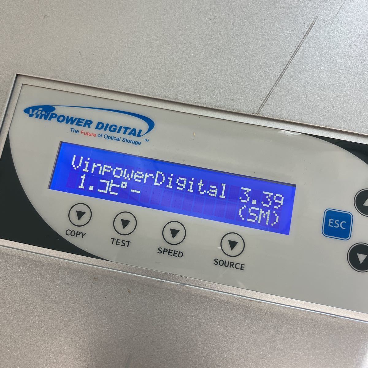 Vinpower Digital 　デュプリケーター　通電確認のみ　O-558_画像2