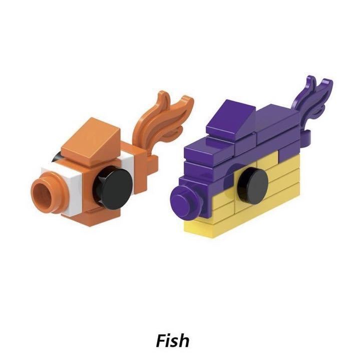 マインクラフト レゴ ミニフィグ 8体 マイクラ 互換 LEGO レア おまおめ セット フィギュア ゲーム 人気 子ども おもちゃ_画像6