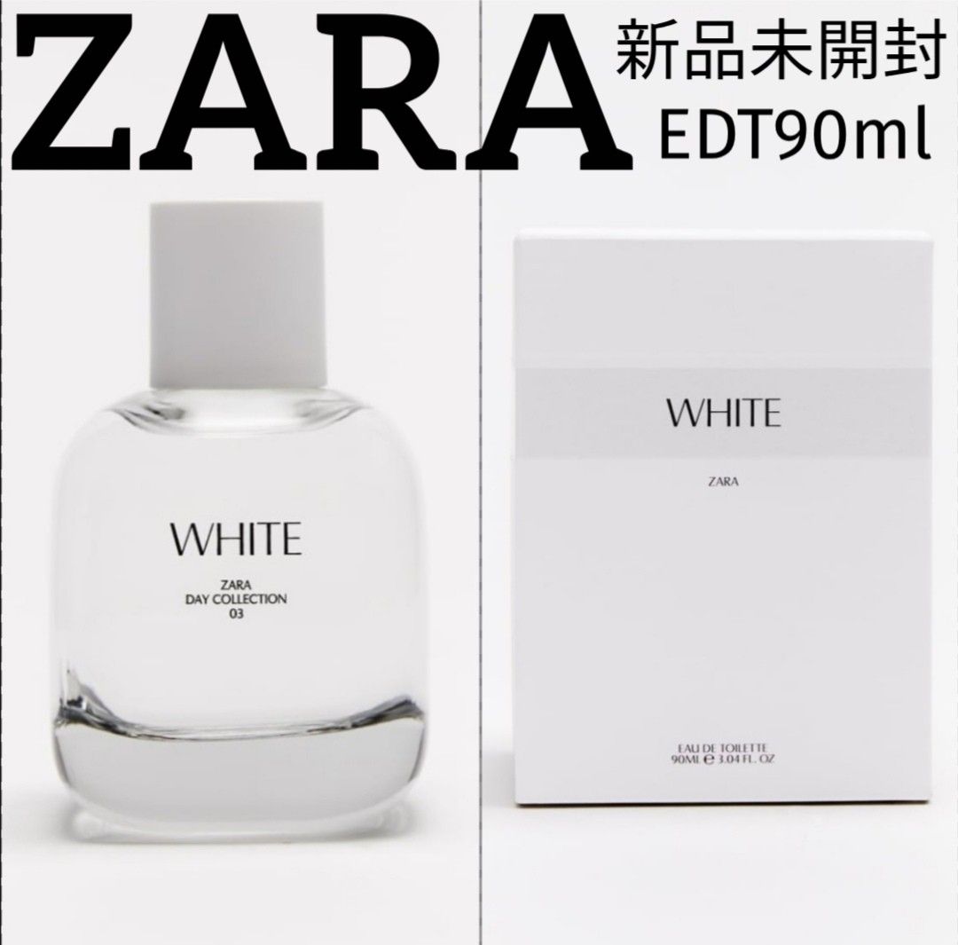 新品未開封ZARA WHITE EDP90ml ザラ香水 ホワイト オードトワレ 新品未開封ZARA WHITE EDP90ml ザラ香水 ホワイト オードトワレ