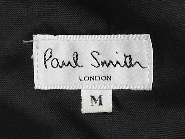 即決 Paul Smith LONDON メンズM ダッフルコート ポールスミス 黒