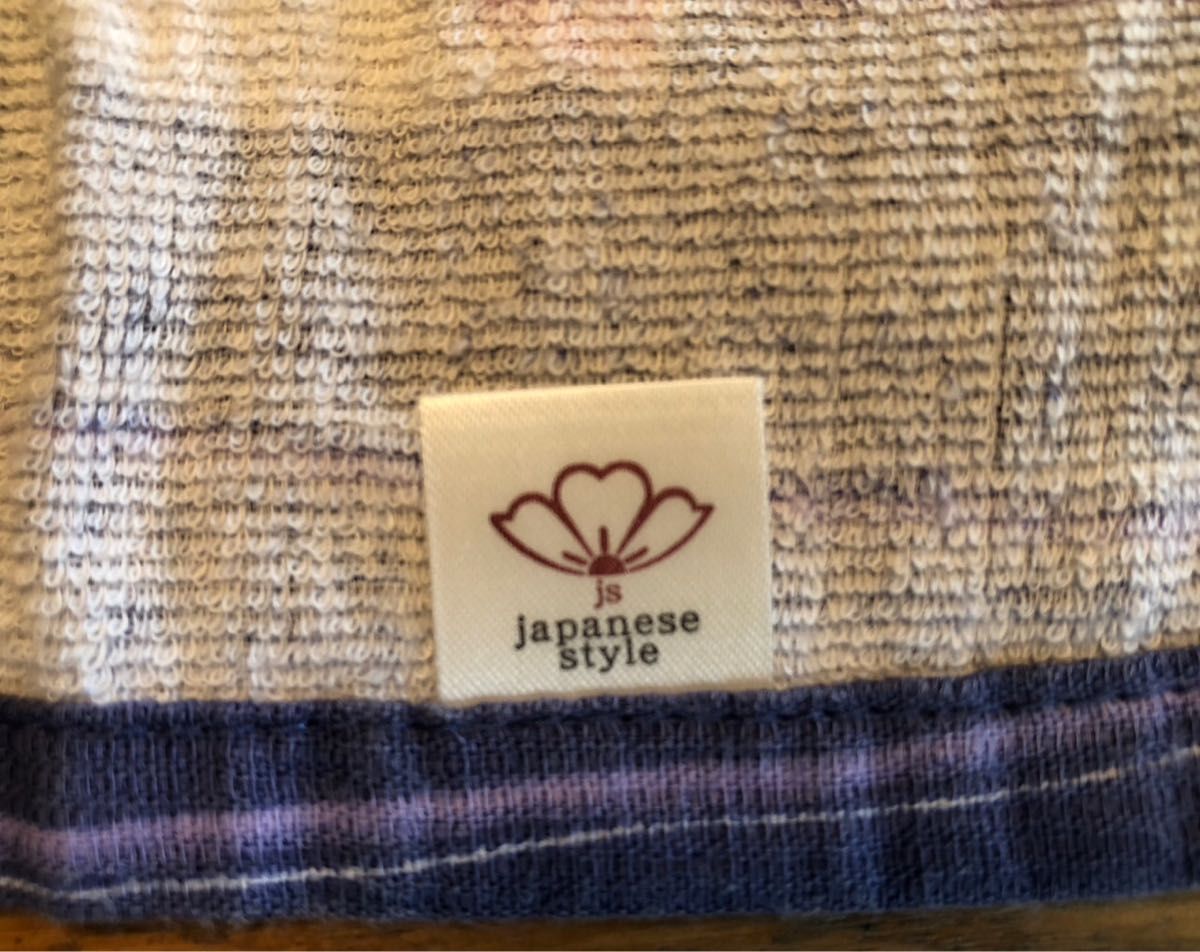 手拭いタオル　japanese style 綿100% 日本製