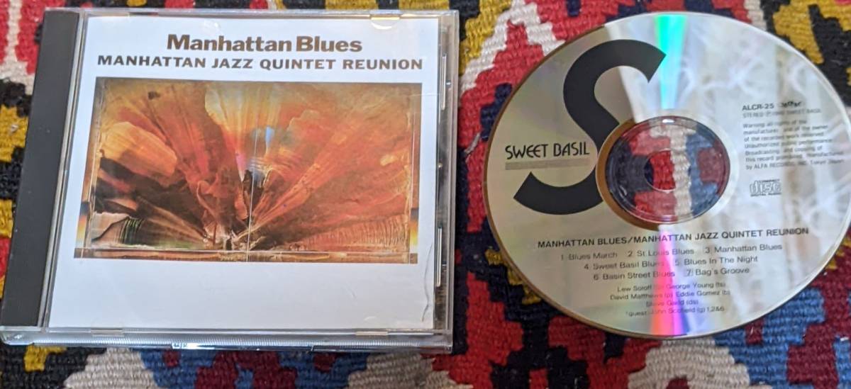  90's マンハッタン・ジャズ・クインテット Manhattan Jazz Quintet Reunion (CD)/ マンハッタン・ブルーズ ALCR-25 1990年の画像1