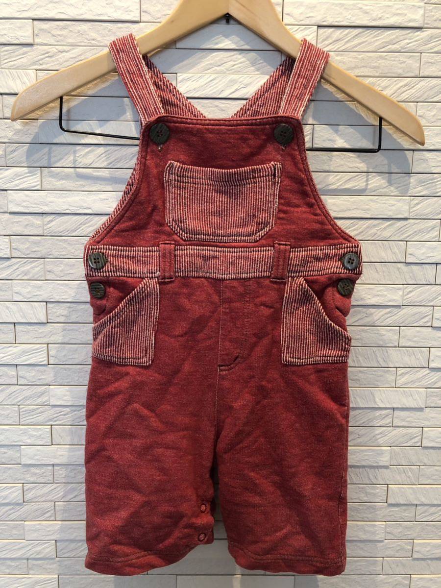  stripe pattern overall 95 centimeter red 