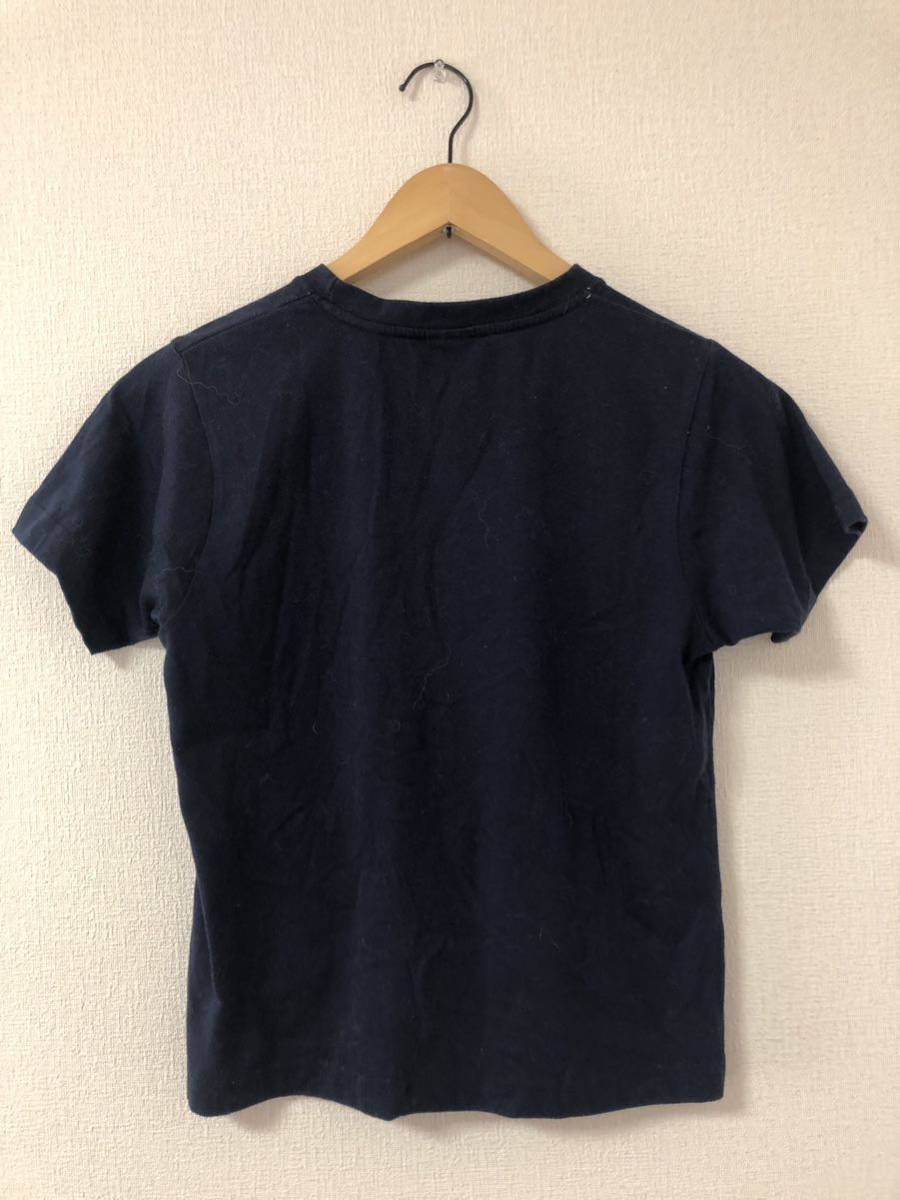 OUTDOOR アウトドア　半袖Tシャツ 140センチ 紺色_画像4