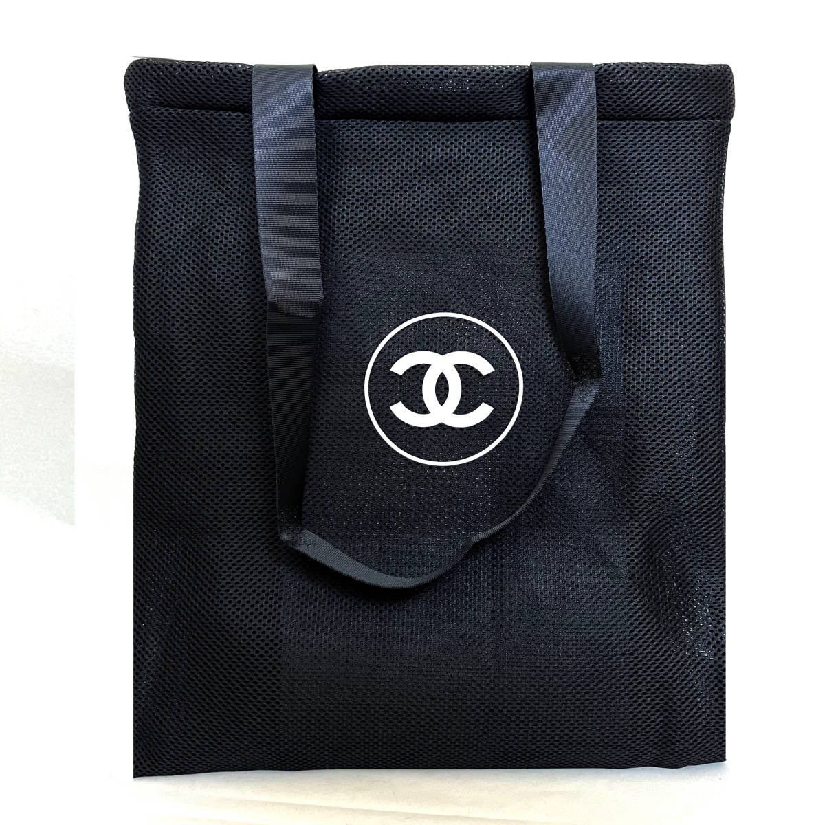 新品未使用 シャネル CHANEL メッシュ トート 非売品 ブラック 新品未使用 シャネル CHANEL メッシュ トート 非売品 ブラック