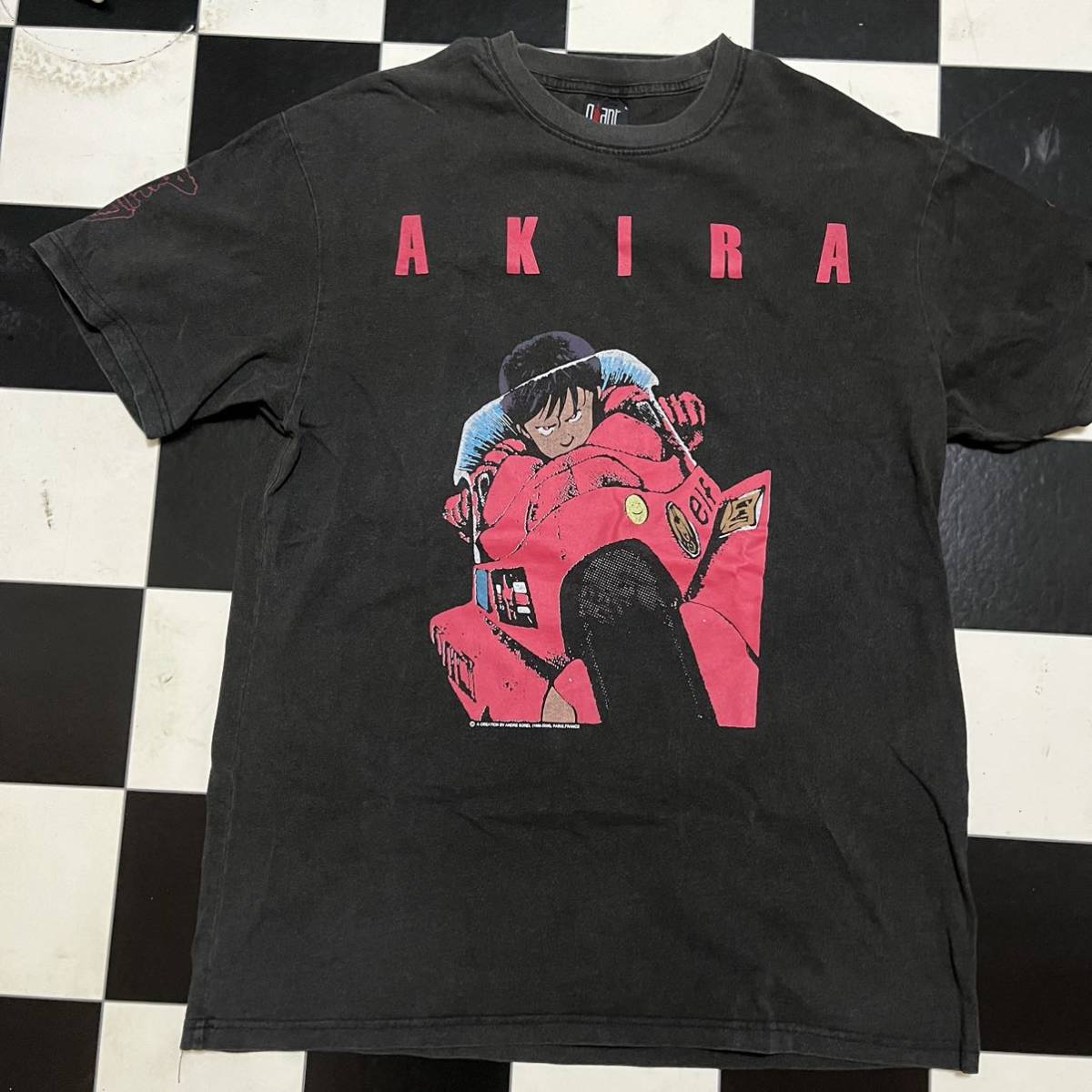 AKIRA 金田 バイク Tシャツ L 古着 アメリカ製ボディ. giant 鉄雄 大友