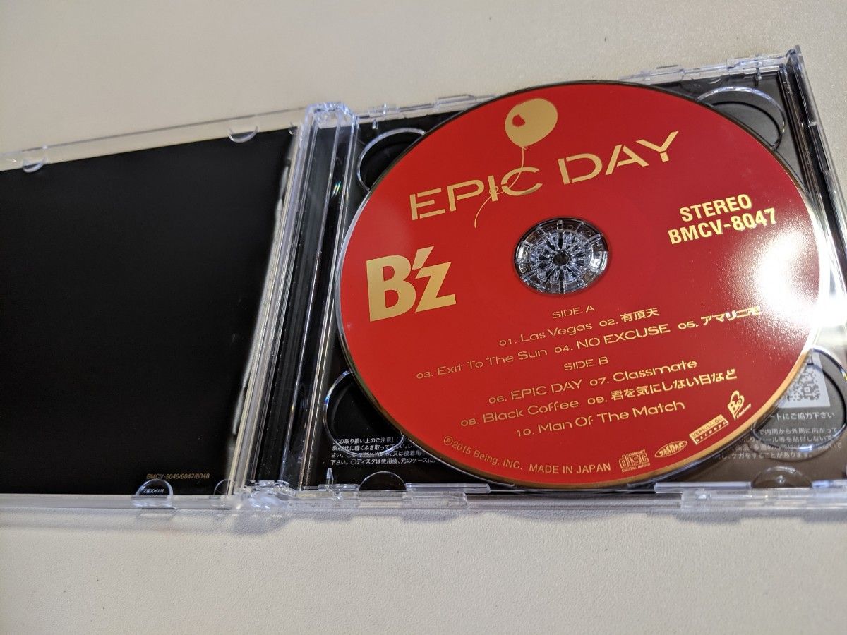 B'zアルバム　外箱・DVD付き　EPIC DAY