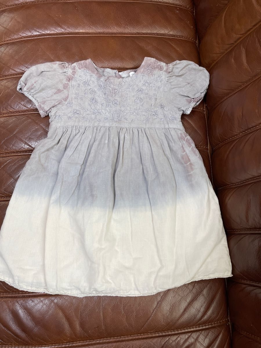 美品 ZARA BABY 半袖ワンピース チュニック サイズ 98cm 2-3years