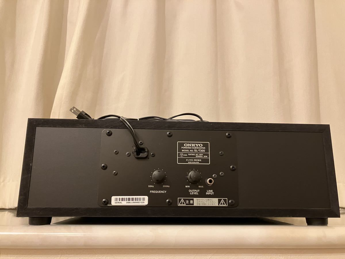 Yahoo!オークション - ONKYO サブウーファー薄型 横 縦置き可能 Yahoo!オークション - ONKYO サブウーファー薄型 横 縦置き可能
