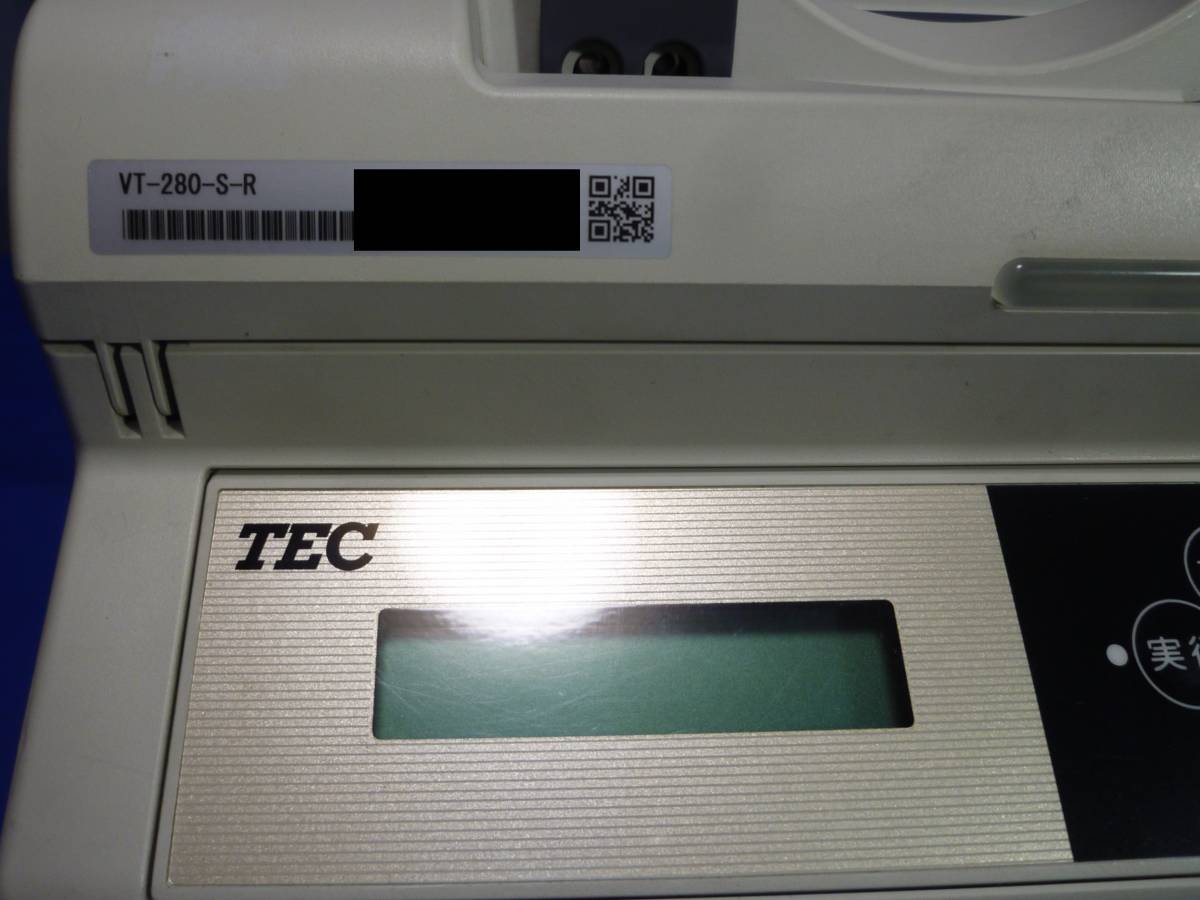 通電確認済】東芝テック TEC Vitese 自動紙幣釣銭機 VT-280-S 通電確認済】東芝テック TEC Vitese 自動紙幣釣銭機 VT-280-S