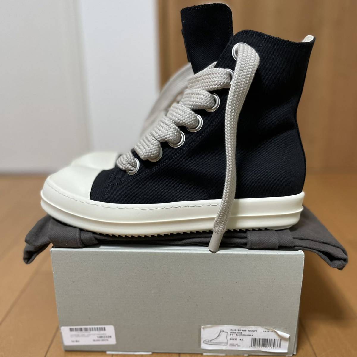 Yahoo!オークション - 新品 Rick Owens drkshdw ラモーンズ リ...