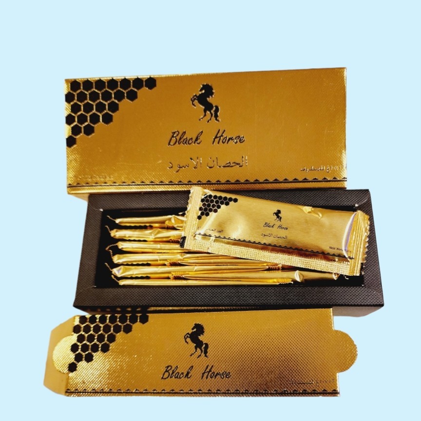 BLACK HORSE GOLD Royal honey 6 pcs set black hose 