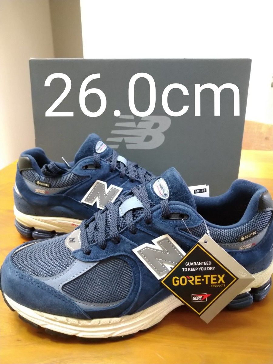 ニューバランス new balance スニーカー M2002R GTX F M2002RXF 26.0cm ネイビー