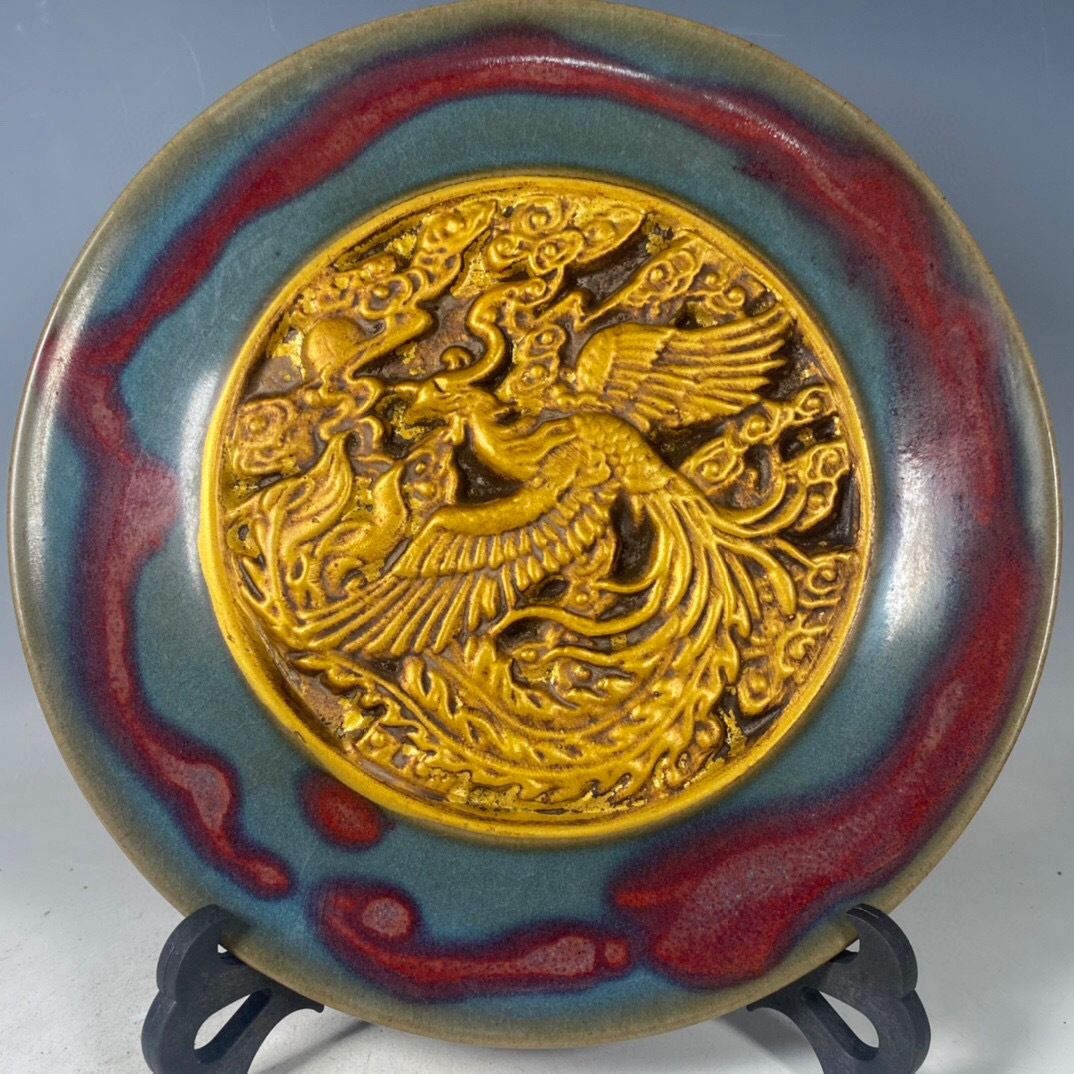 蔵友館蔵品・銅製・塗金・盤龍瓶】・希少珍品・置物・賞物・中国時代美術-