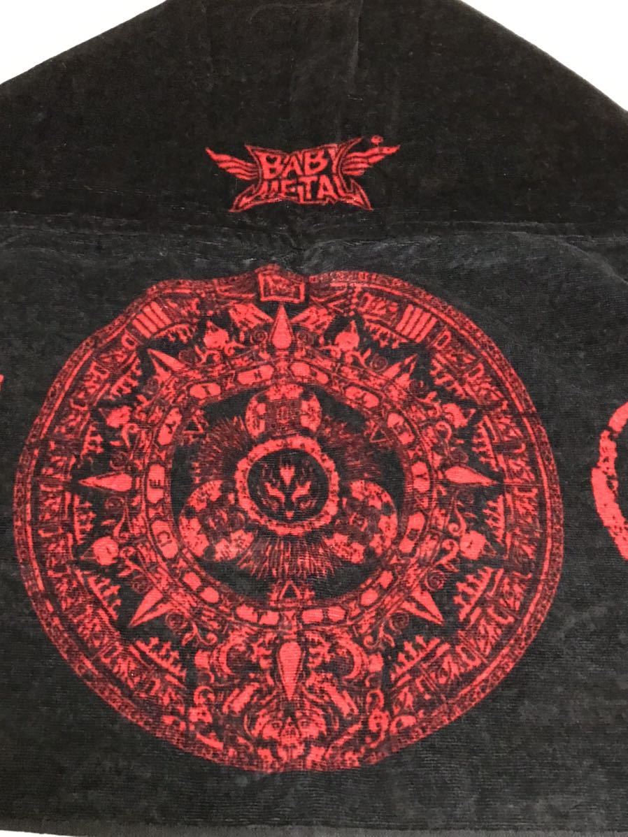 美品　BABYMETAL THE ONE フードタオルグッズ ベビーメタル ベビメタ_画像4