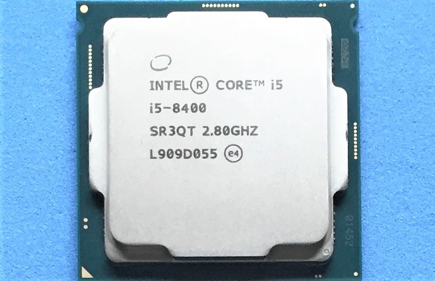 INTEL CPU 第8世代Core i5-8400 2.80GHz~4.00GHz 6コア/6スレッド