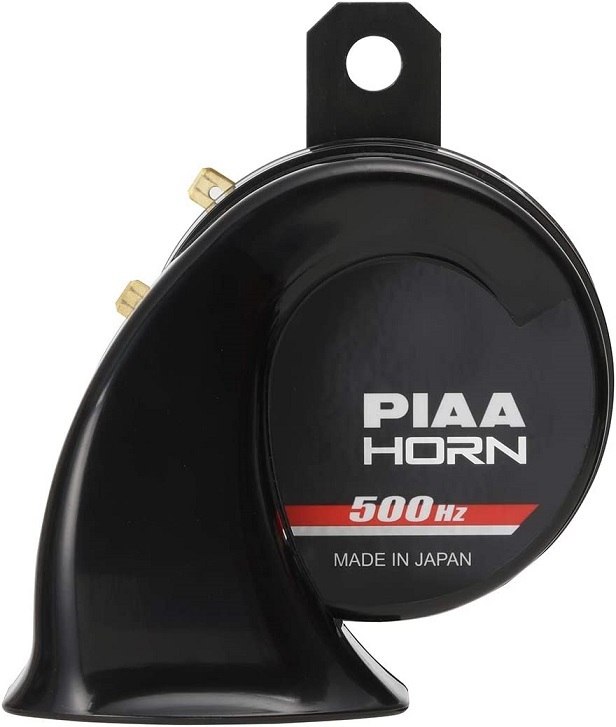 PIAA HO-4 スポーツホーン 500HZ 組み合わせで音が選べるホーン 中音 112dB 1個入 渦巻き型 車検対応 アースハーネス同梱 HO4_画像3