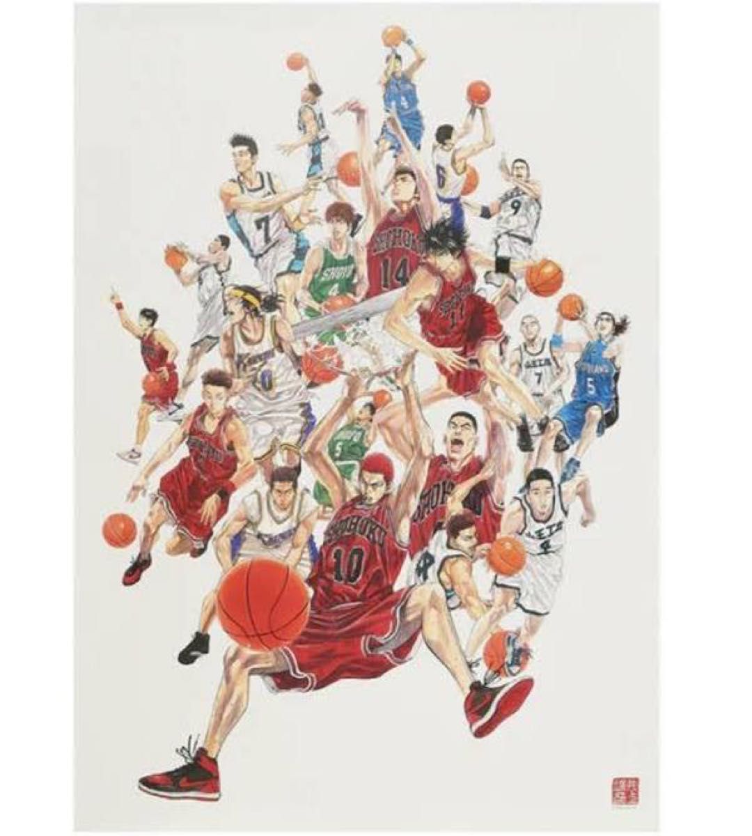 【激レア 新品】　スラムダンク　超豪華メンバー　全A  ビッグサイズ ポスター　井上雄彦    SLAM DUNK 