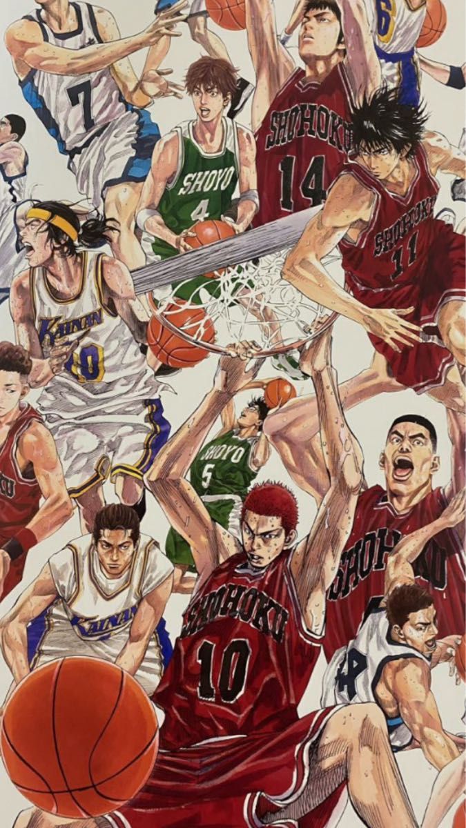 【激レア 新品】　スラムダンク　超豪華メンバー　全A  ビッグサイズ ポスター　井上雄彦    SLAM DUNK 