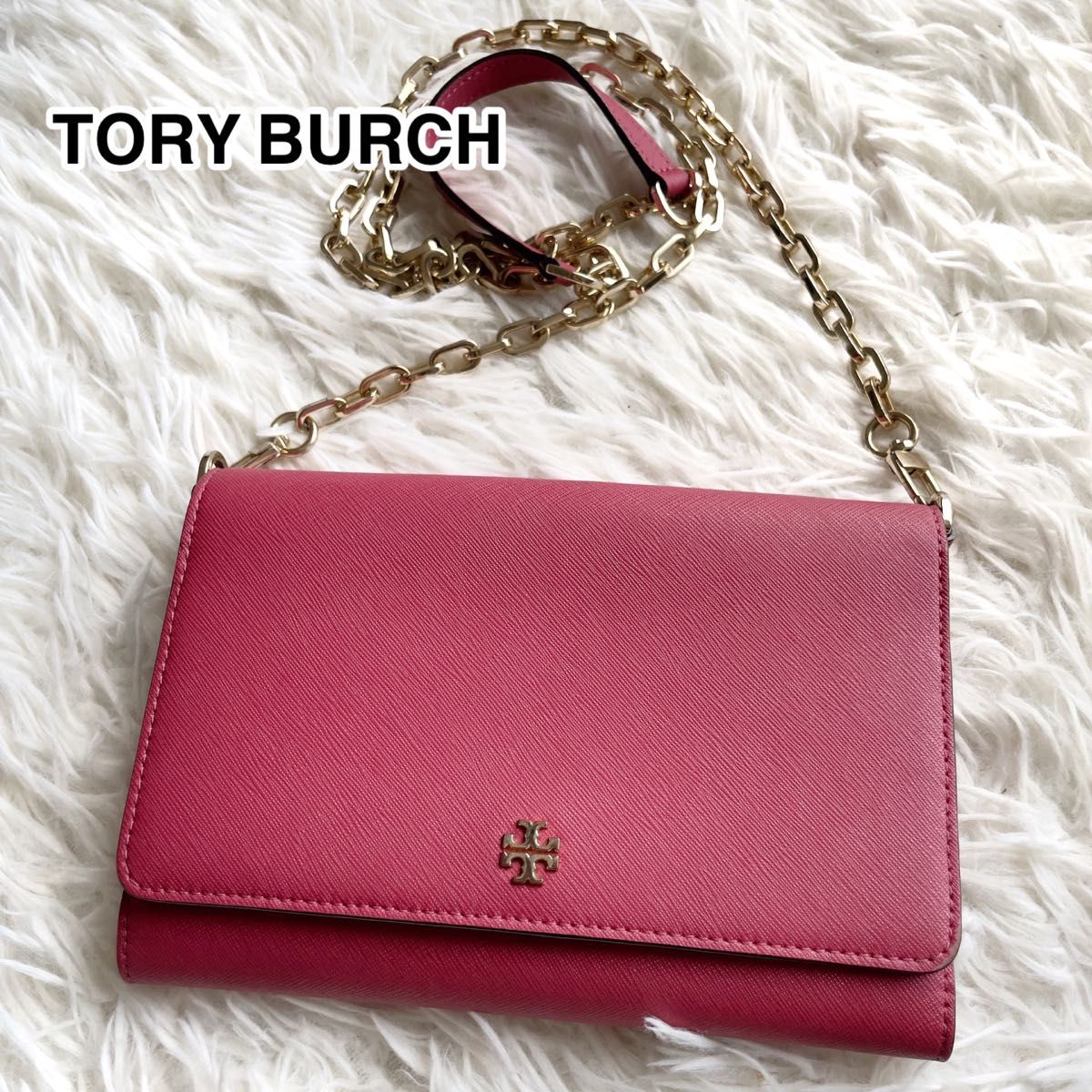 美品】TORY BURCH トリーバーチ チェーン 2way ショルダーバッグ 斜め