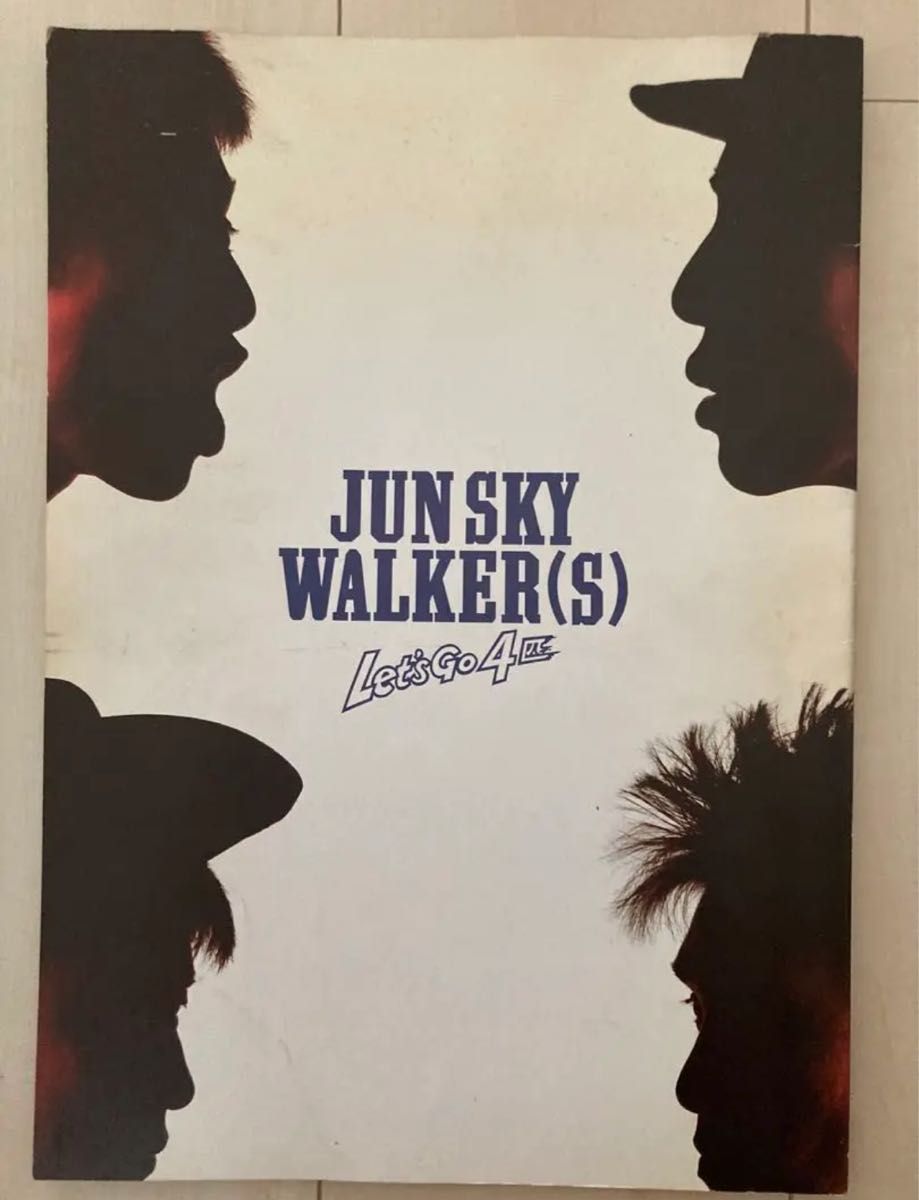 JUN SKY WALKER（S）ツアーパンフレット Let's Go 4匹｜Yahoo
