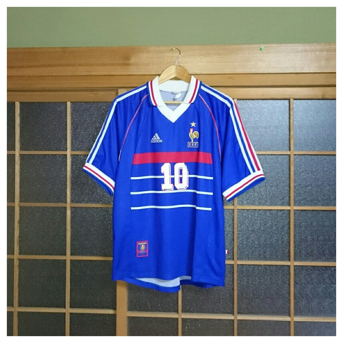 ヤフオク アディダス フランス代表 ジダン 98 フランス ワ