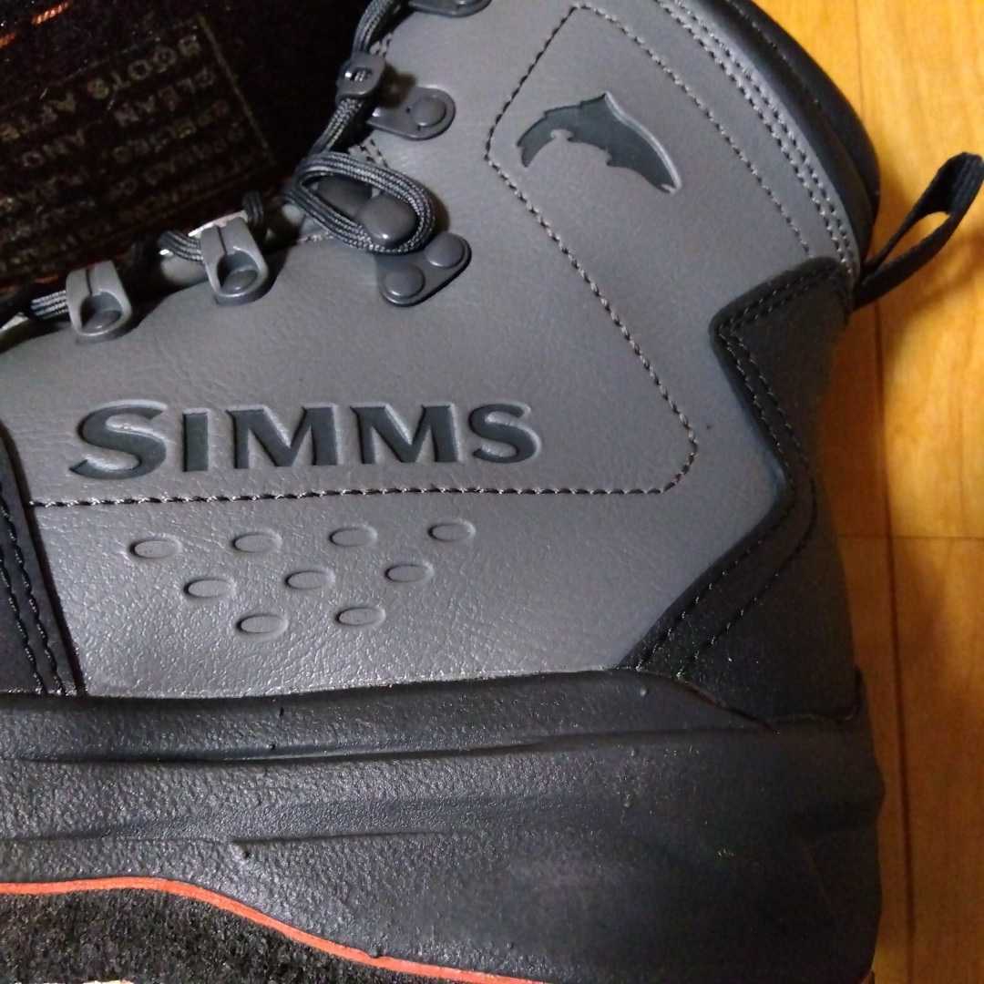 Simms FREESTONE Boots FELT シムス フリーストーン フェルトソール ブーツ US9 GUNMETALの画像5
