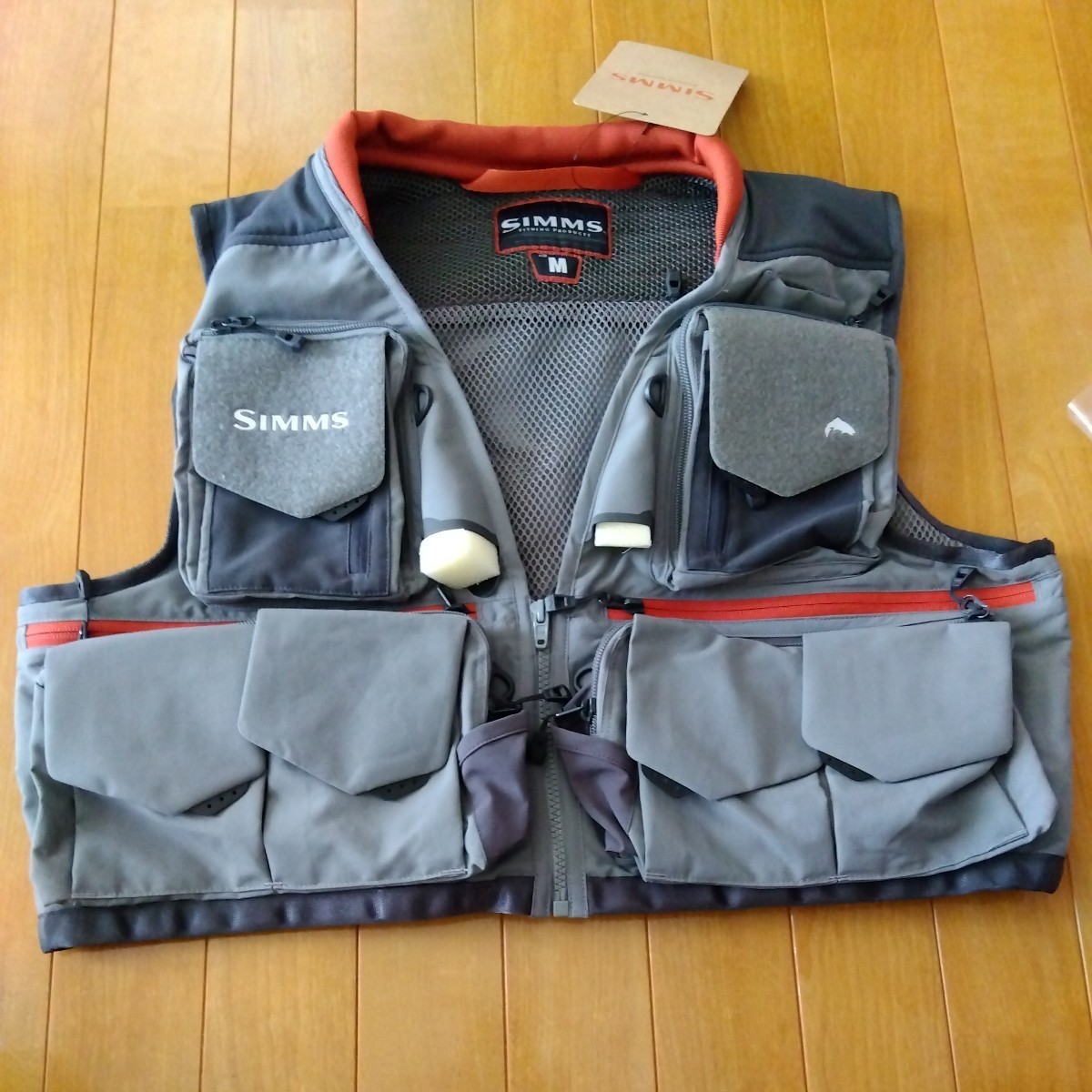 ☆大感謝セール】 Simms Guide Vest ガイド ベスト US:M JP:L Steel