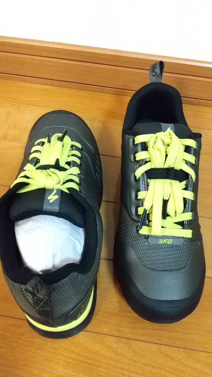Specialized 2FO FLAT 2.0 MTB Shoes スペシャライズド　シューズ EU40 25.5cm相当 CHARCOAL ION_画像6
