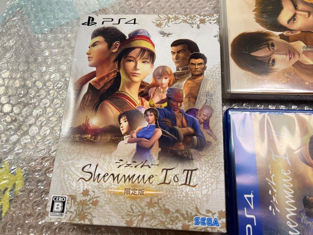 PS4 シェンムー I & II / Shenmue 限定版 新品同様 送料無料 同梱可