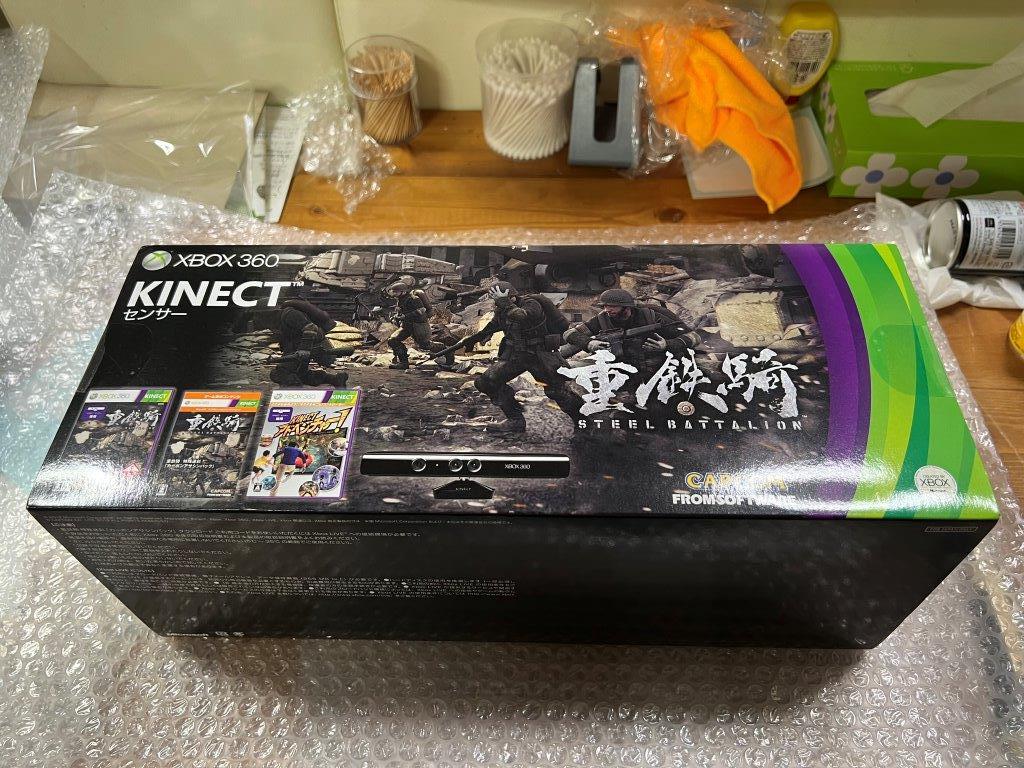 XBOX360 キネクト / Kinect センサー 重鉄騎 レアパッケージ 新品未開封 美品 送料無料 同梱可