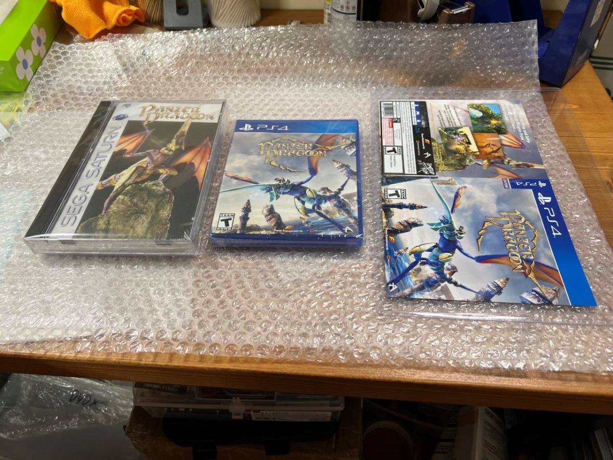 PS4 パンツァードラグーン / Panzer Dragoon 北米限定版 アナザージャケット と セガサターンケース 新品未開封 送料無料 同梱可