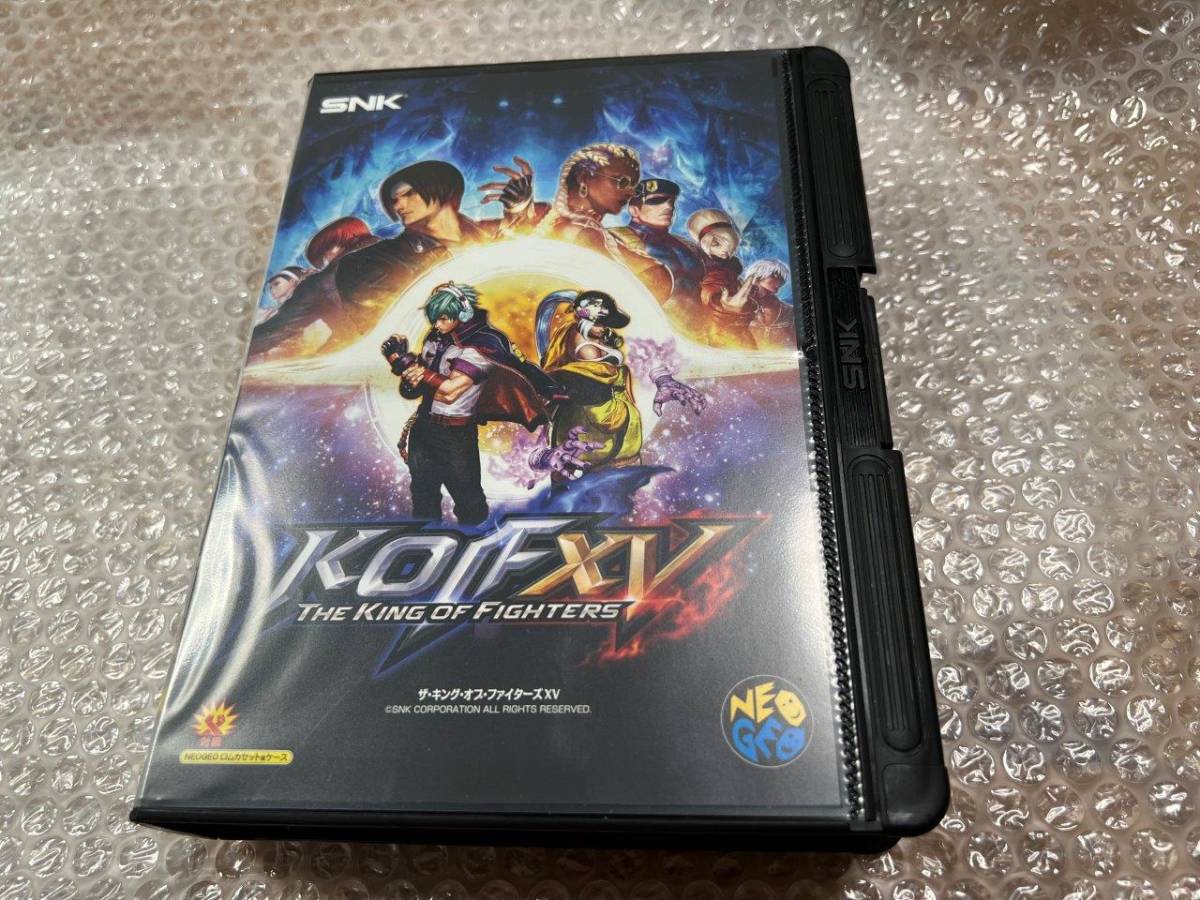 PS4 ザキングオブファイターズ XV SNKオンライン限定版 / KOF XV 開封済 美品 完品 送料無料 同梱可