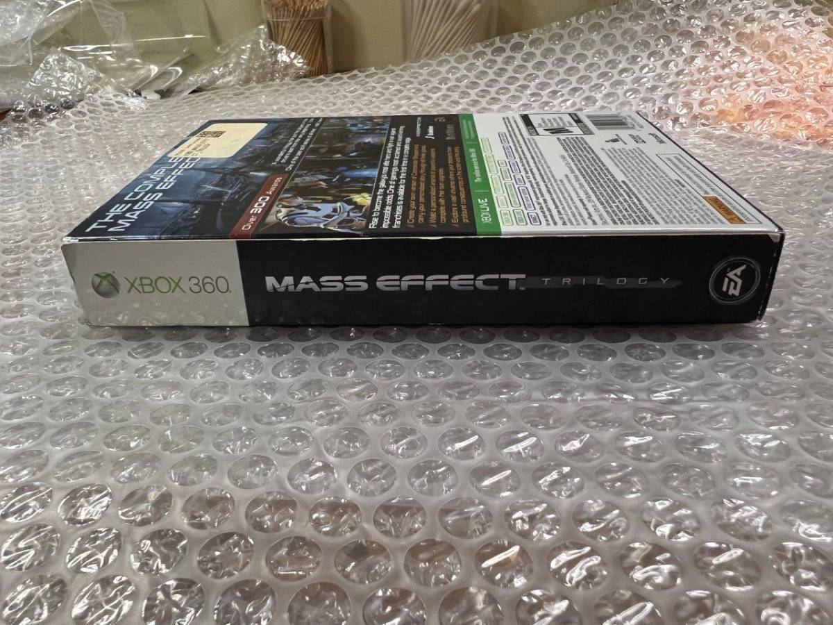 XBOX360 マスエフェクト・トリロジー / Mass Effect 123 北米限定版 国内プレイ可 状態良好 側面日焼けあり 送料無料 同梱可