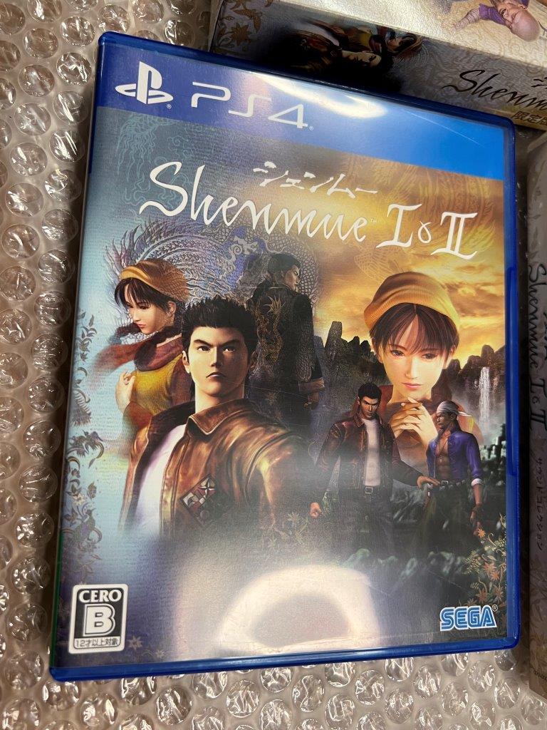 PS4 シェンムー I & II / Shenmue 限定版 新品同様 送料無料 同梱可