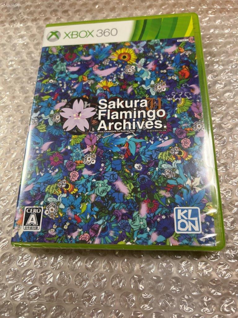 XBOX360 サクラフラミンゴアーカイヴス / Sakura Flamingo Archives 新品未開封 日焼けなし 美品 送料無料 同梱可