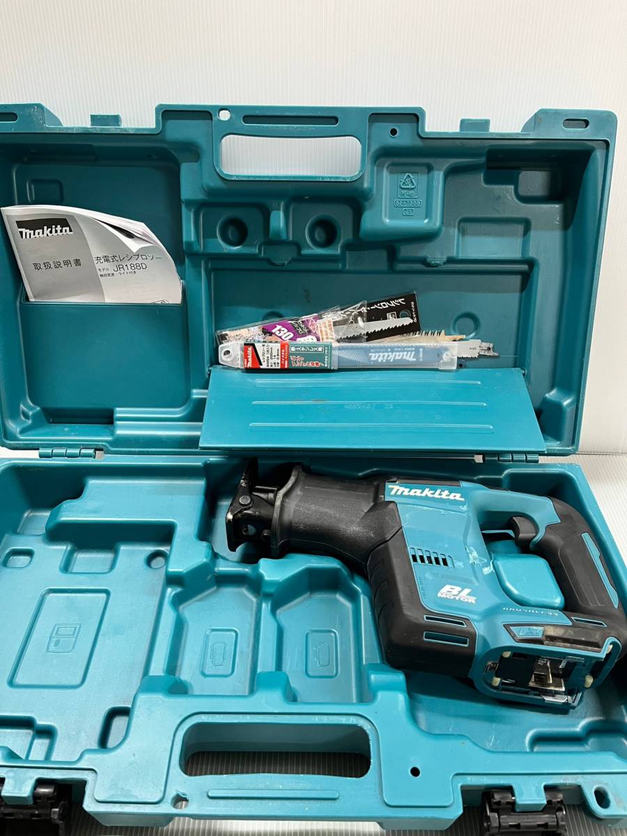 特別セーフ 充電式レシプロソー 18V マキタ JR188DRG 通電確認済み