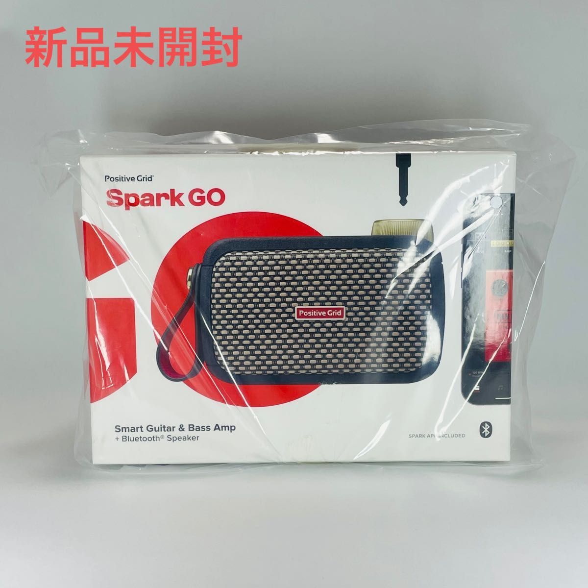 【新品未開封】Positive Grid_Spark Go_ポジティブグリッド_スパークゴー_ギター・ベース_ポータブルミニアンプ