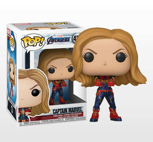 【キャプテン・マーベル】アベンジャーズ エンドゲーム FUNKO POP! Marvel Series #459 CAPTAIN MARVEL AVENGERS 新品未開封_画像1