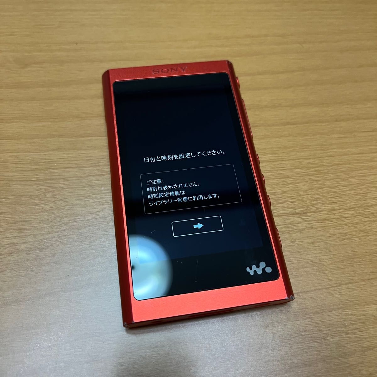 SONY ウォークマン Aシリーズ NW-A55(R) 16GB ケース付