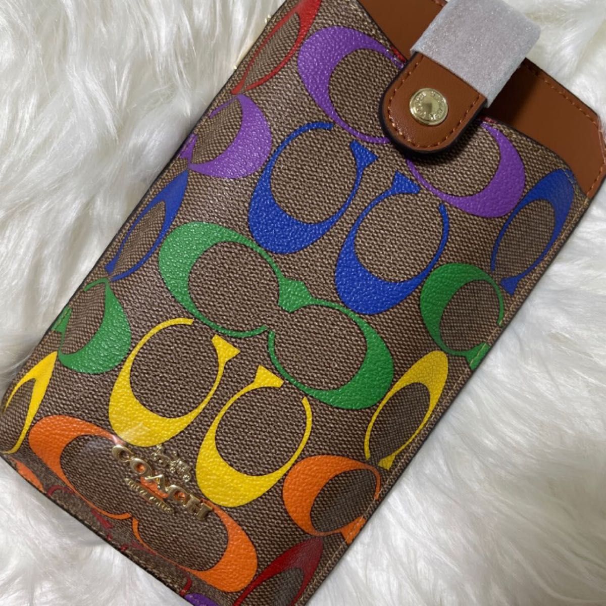 COACH】コーチ スマホケース シグネチャー C9943-