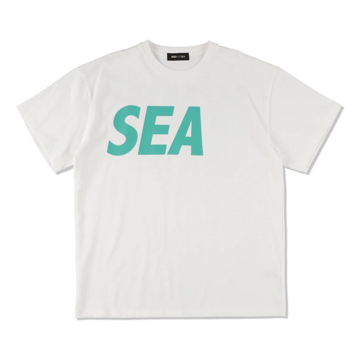 【良品】【送料最安360円】 WIND AND SEA ウィンダンシー SEA S/S TEE Tシャツ カットソー 半袖 WHITE MINT ホワイト 白 即決早い者勝ち