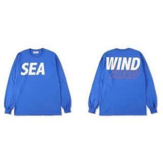【新品未使用】 21SS 新品 WIND AND SEA ウィンダンシー SEA L/S TEE ロンtee Tシャツ カットソー 長袖 BLUE L ブルー 青色 即決早い者勝ち